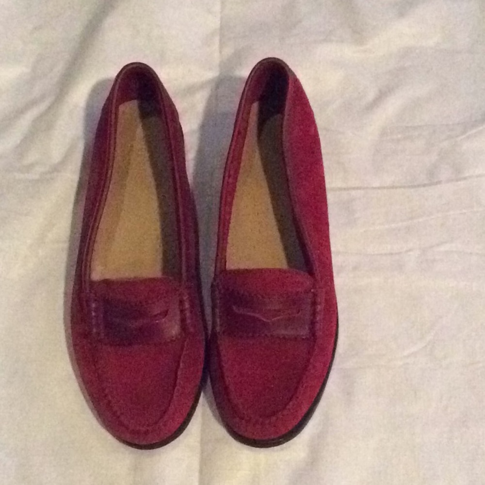 Weejuns G.H. Bass & Co. red loafers - Size 8